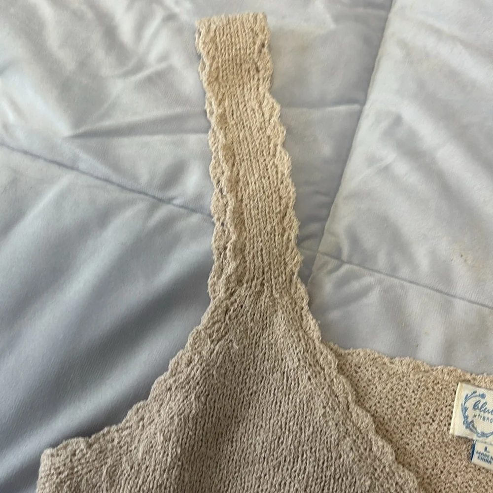 Blue Rain x Francesca’s tank top size large - Picture 3 of 3